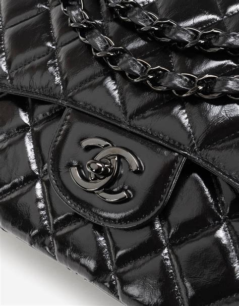 chanel timeless jumbo so black